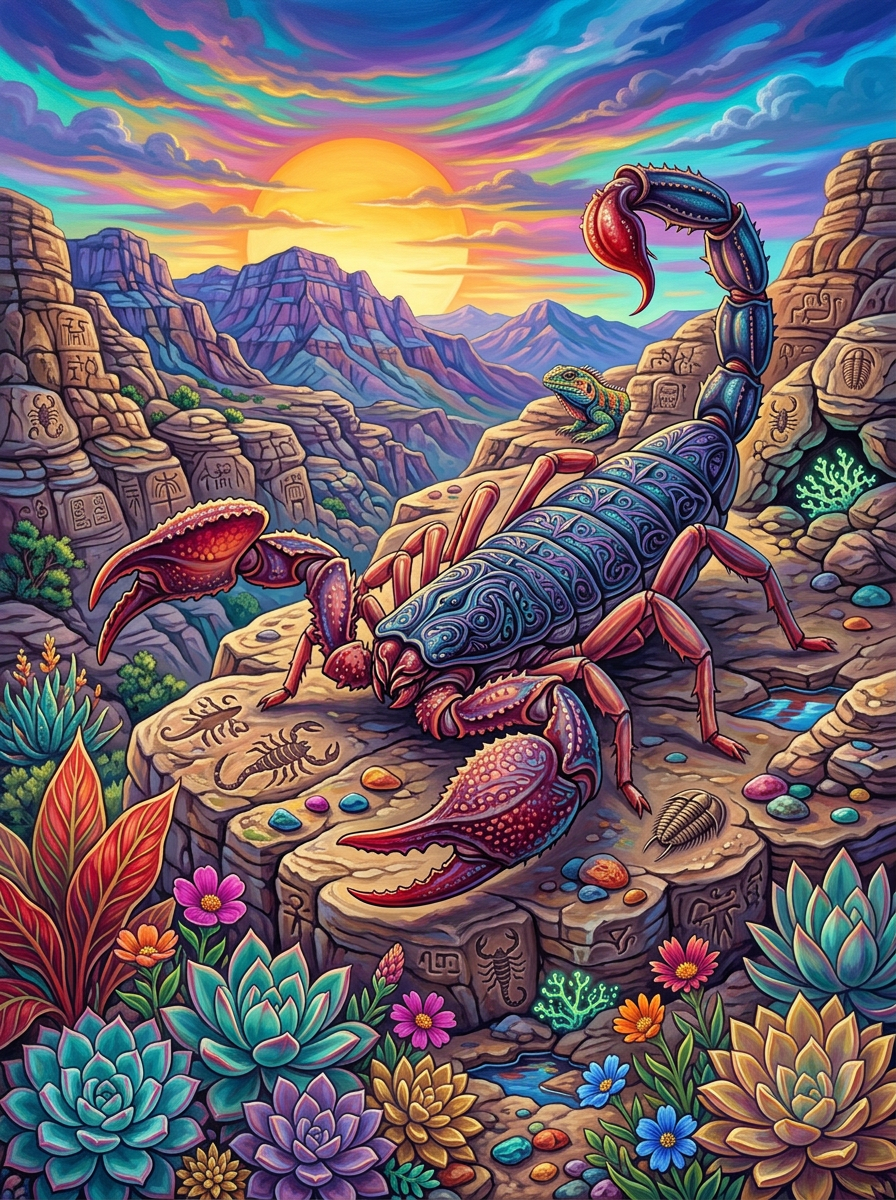 Sunset Canyon Scorpion (80 Colors)