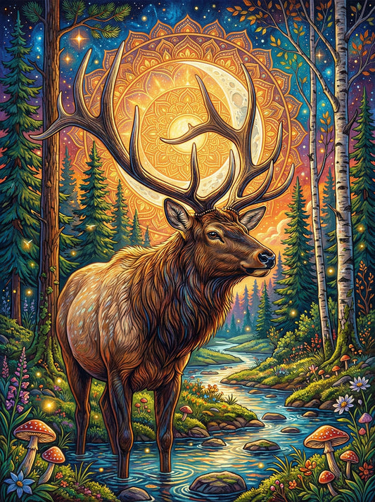 Celestial Sunhart Elk (80 Colors)