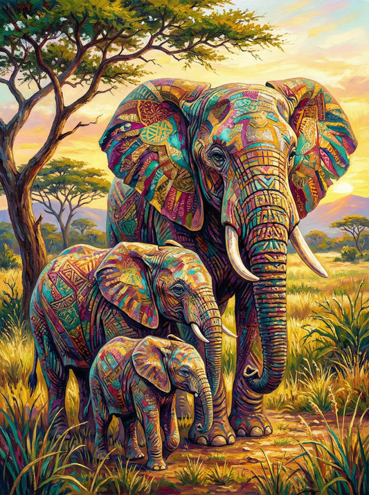 Savanna Mosaic Majesty