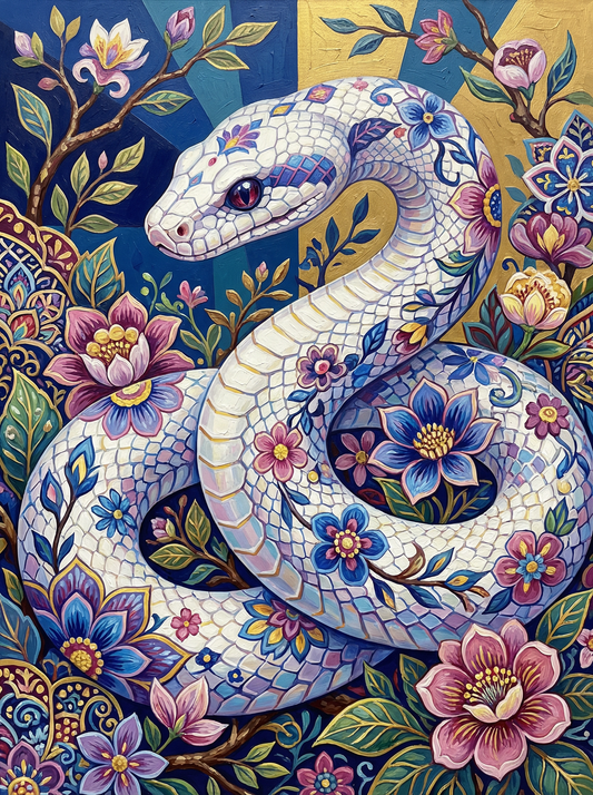 Floral Serpent Majesty (80 Colors)