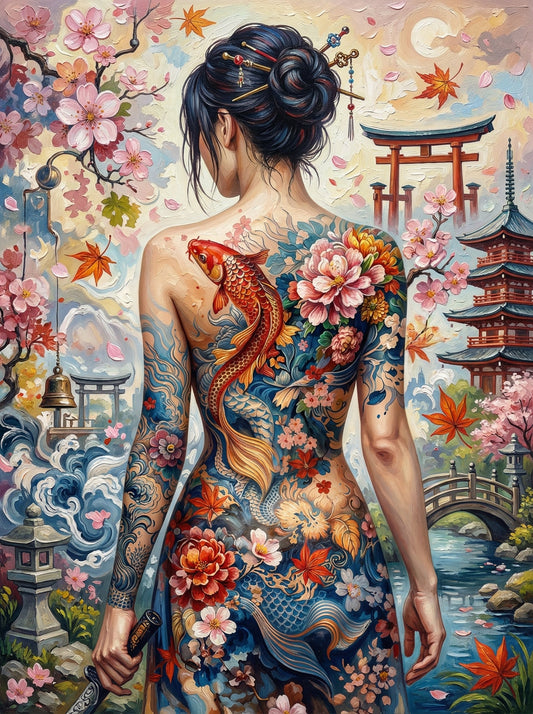 Koi Tattoo Serenity