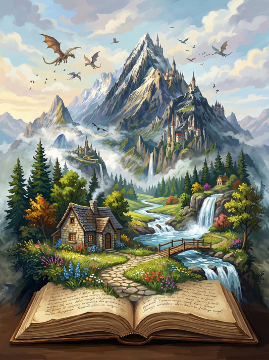 Storybook Mountain Kingdom (80 Colors)