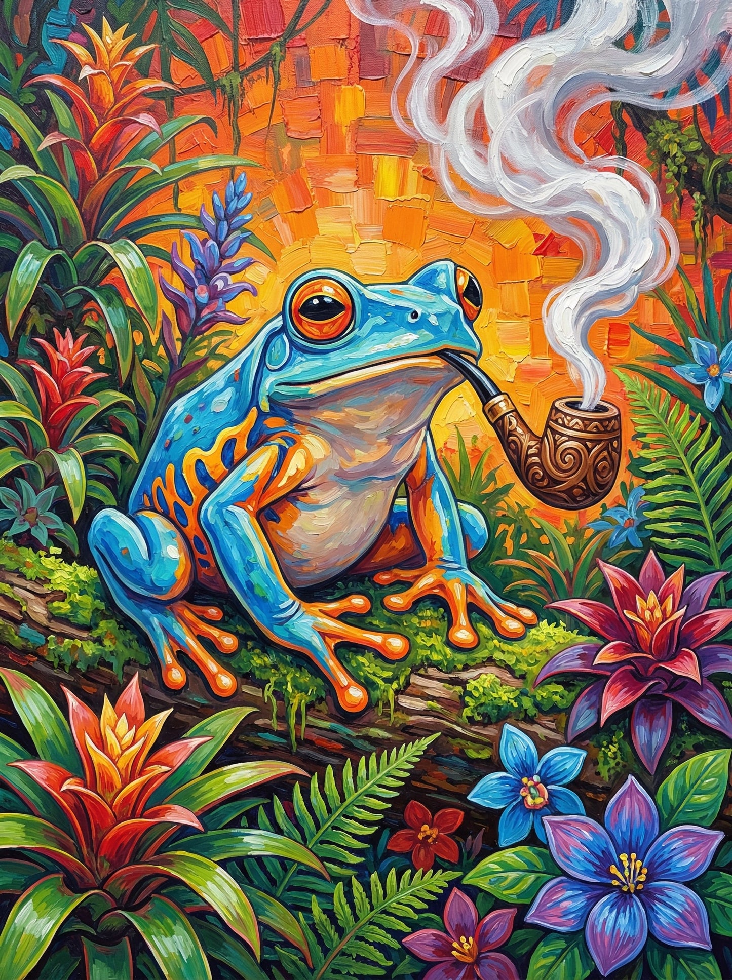 Tropical Frog Pipe Dream (80 Colors)