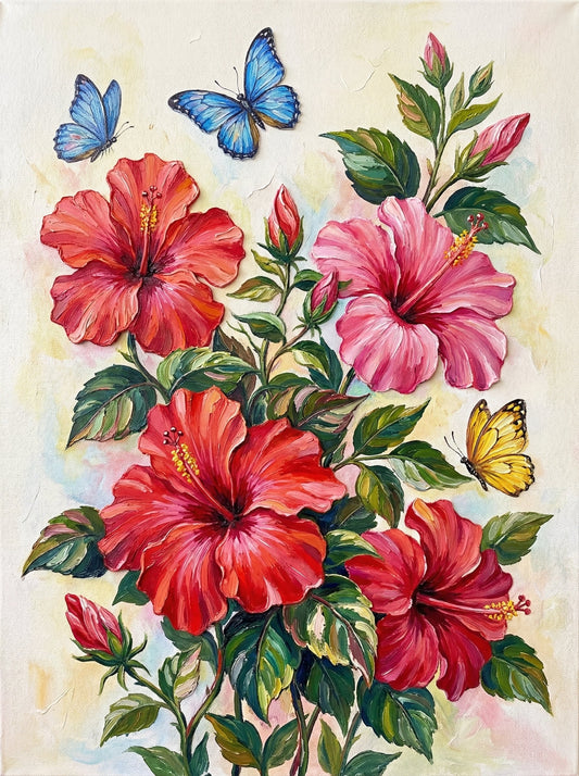 Tropical Hibiscus Harmony