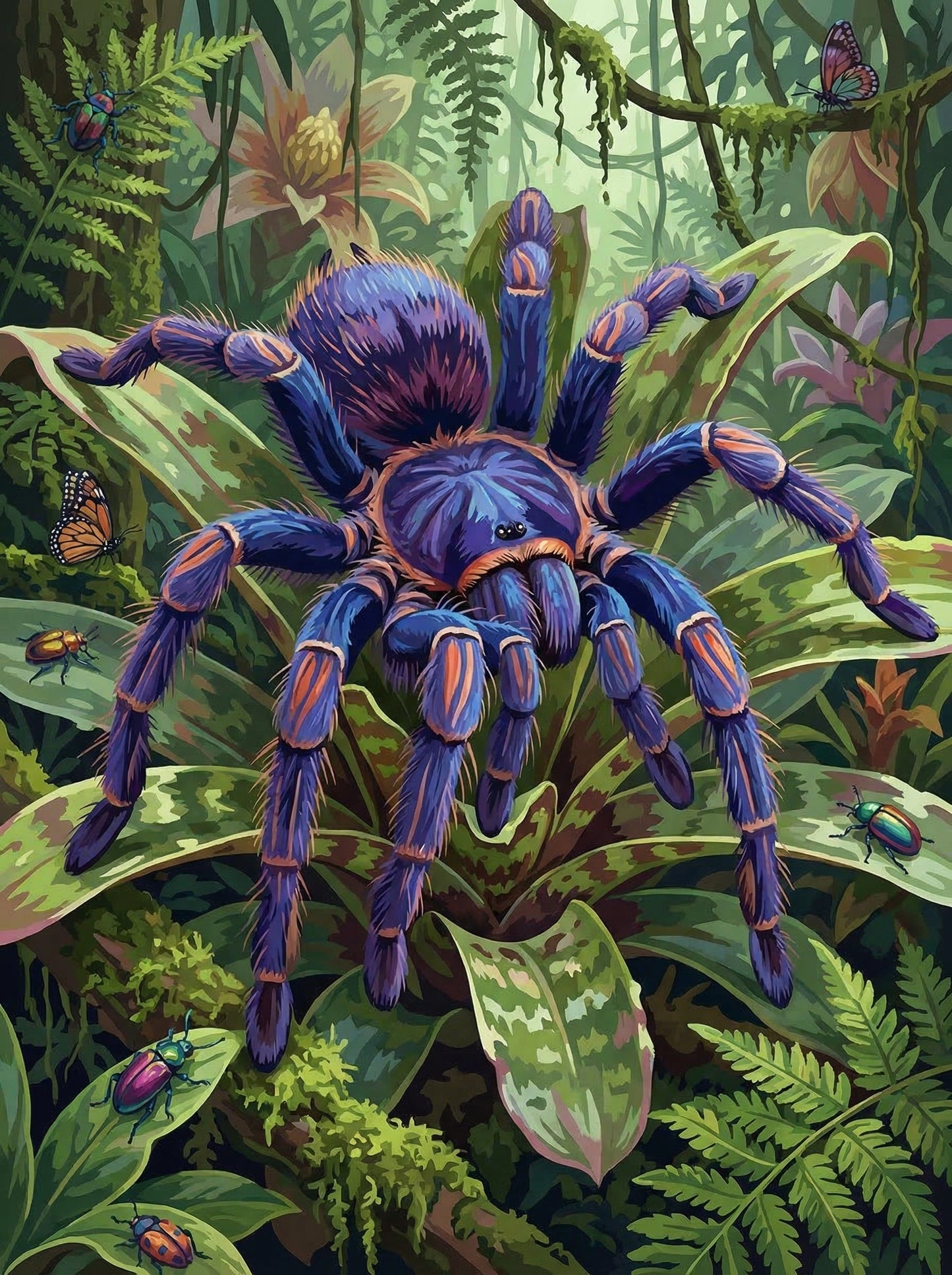 Violet Jungle Tarantula
