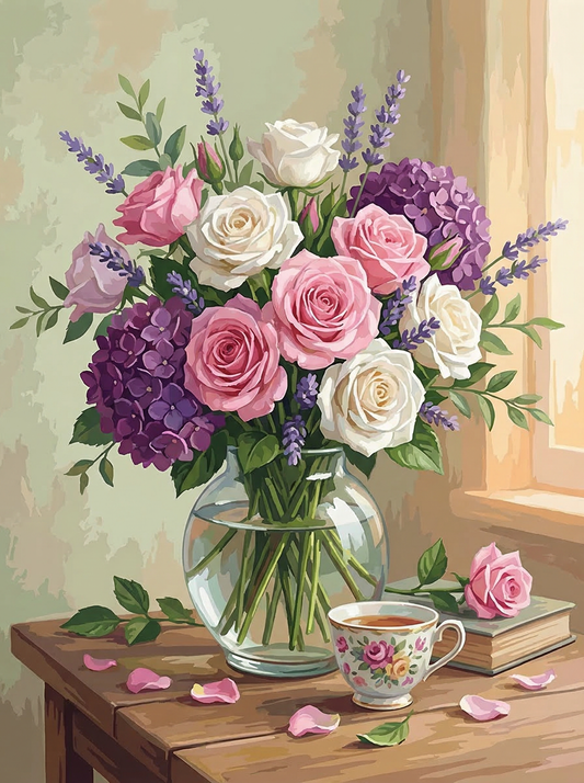 Morning Light Rose Arrangement