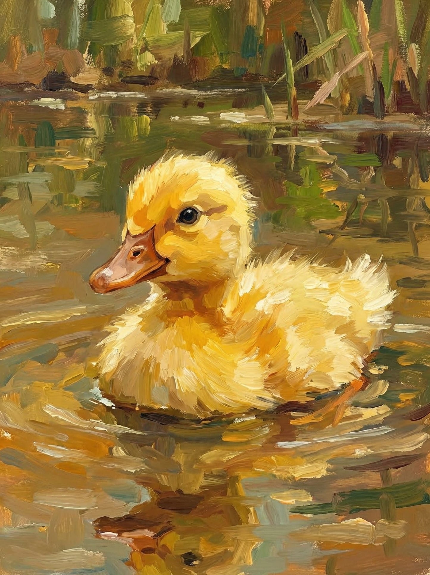 Golden Pond Duckling