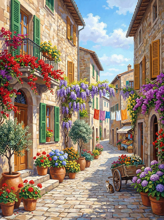 Tuscan Alley Flower Street