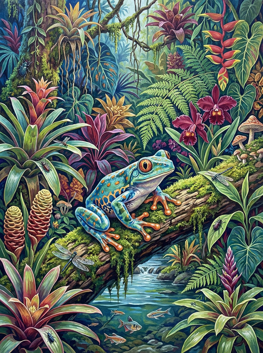 Tropical Jungle Frog (120 Colors)