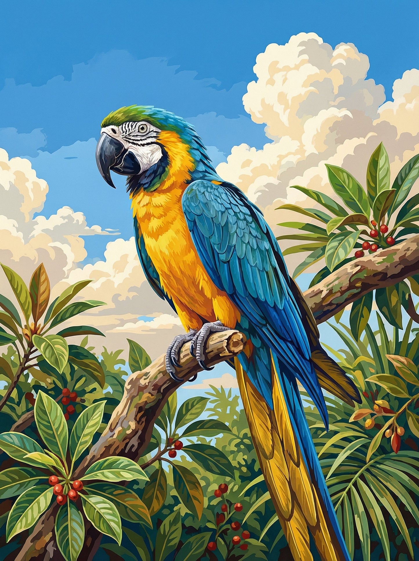 Golden Sky Macaw
