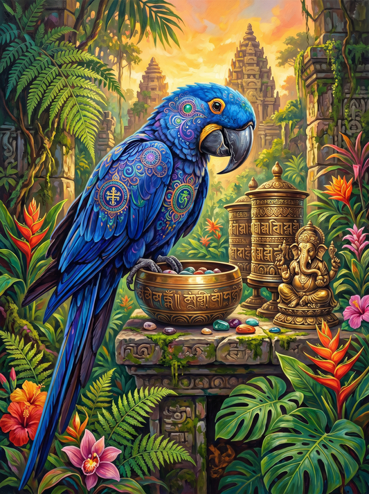 Sacred Jungle Parrot