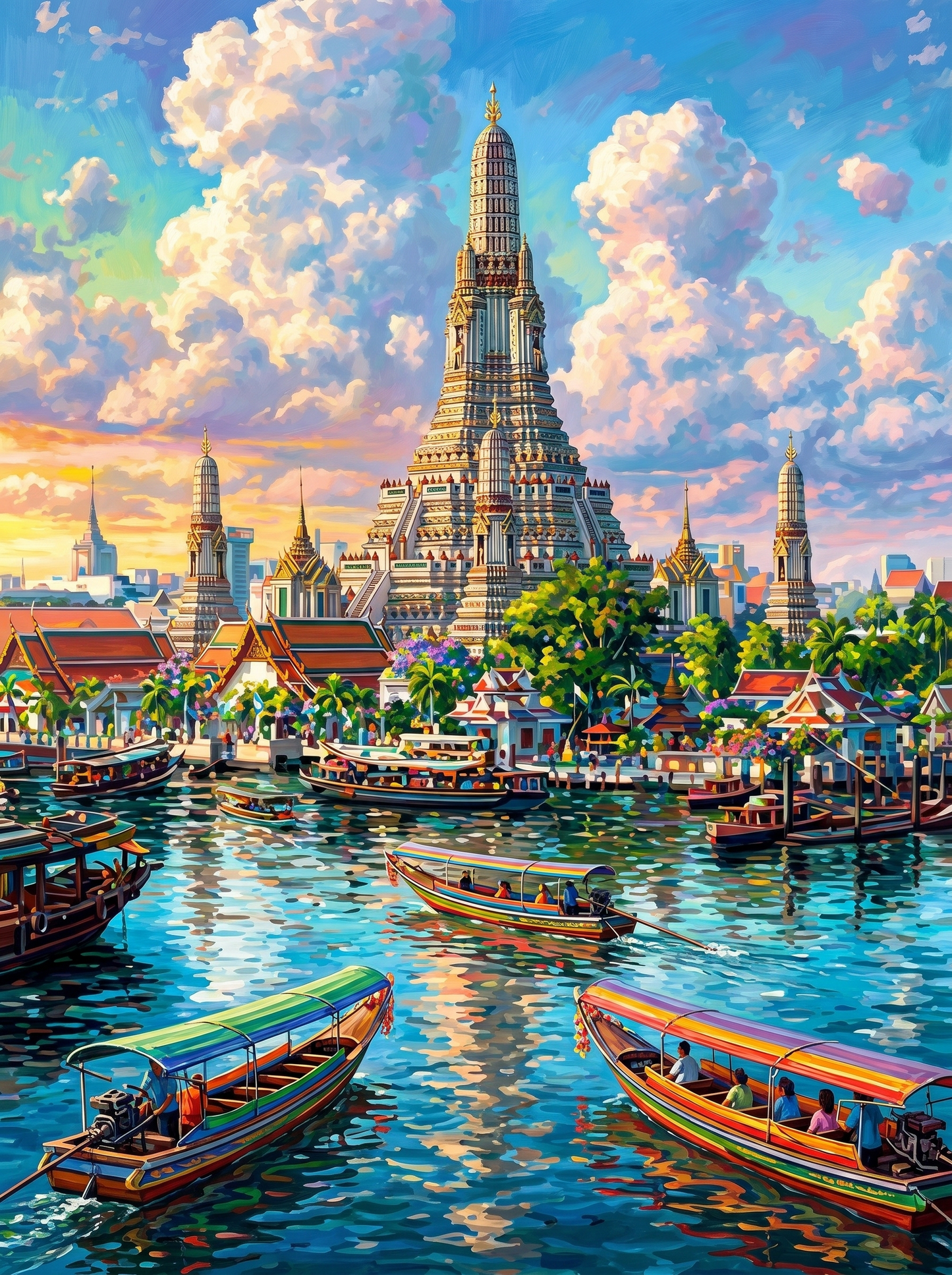 Bangkok River Temple