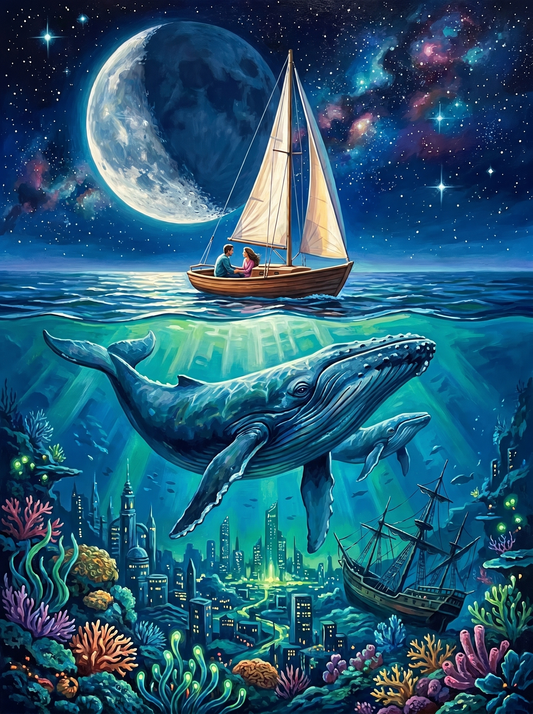 Moonlit Ocean Dreams