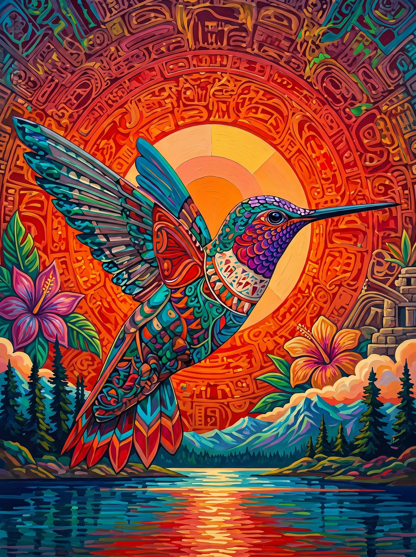 Sacred Sun Hummingbird