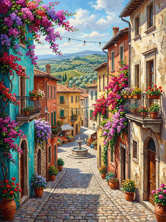 Blooming Tuscan Alley Charm