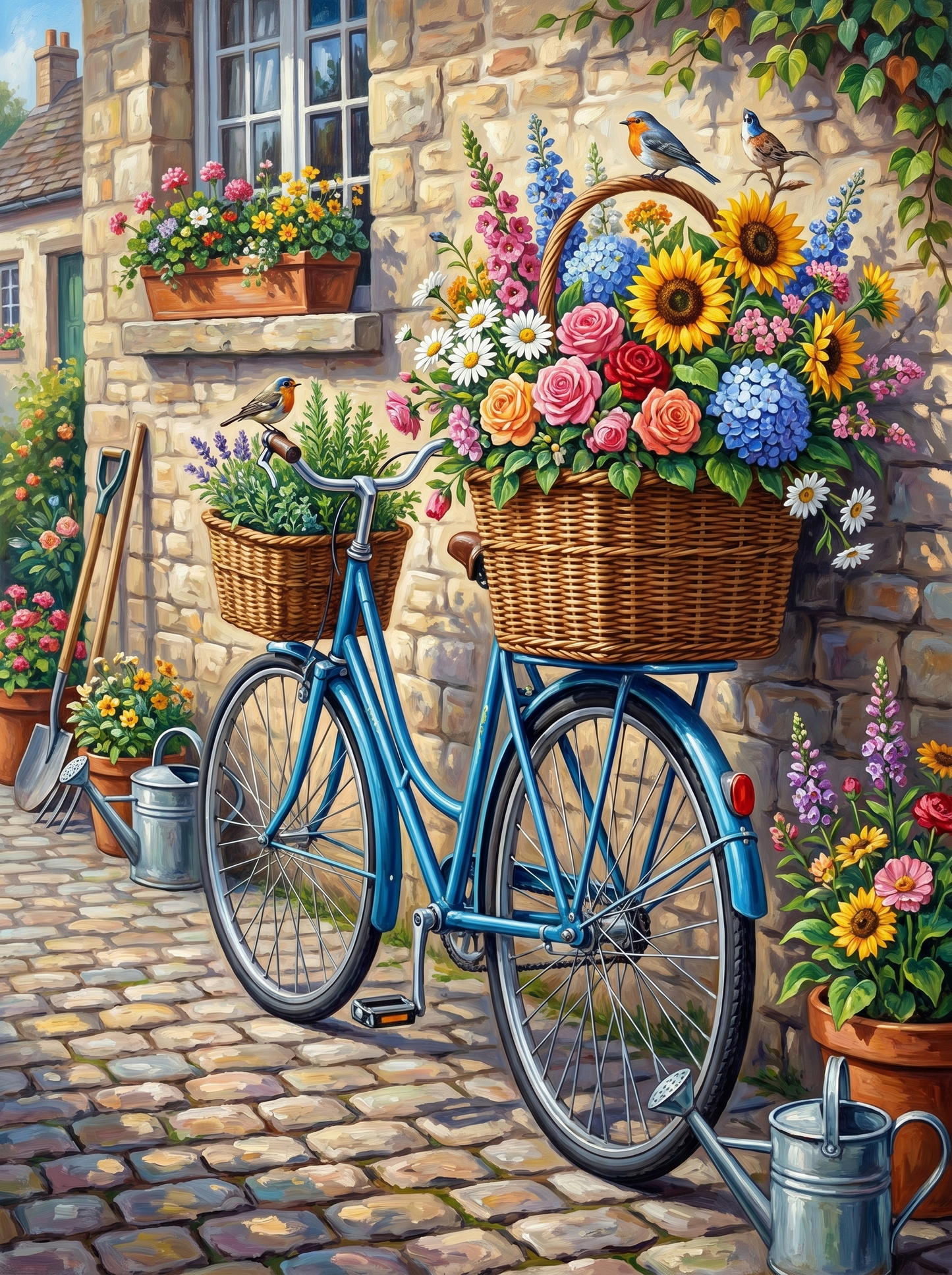 Countryside Bicycle Garden Charm