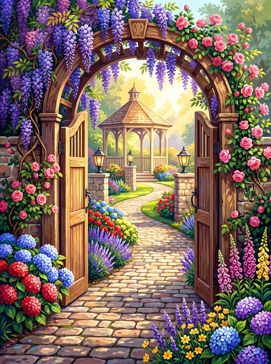 Garden Archway Paradise