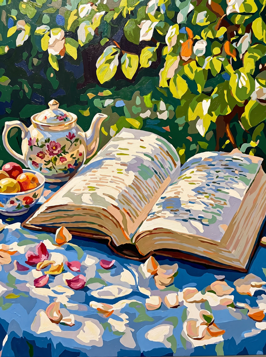 Garden Tea Book Escape