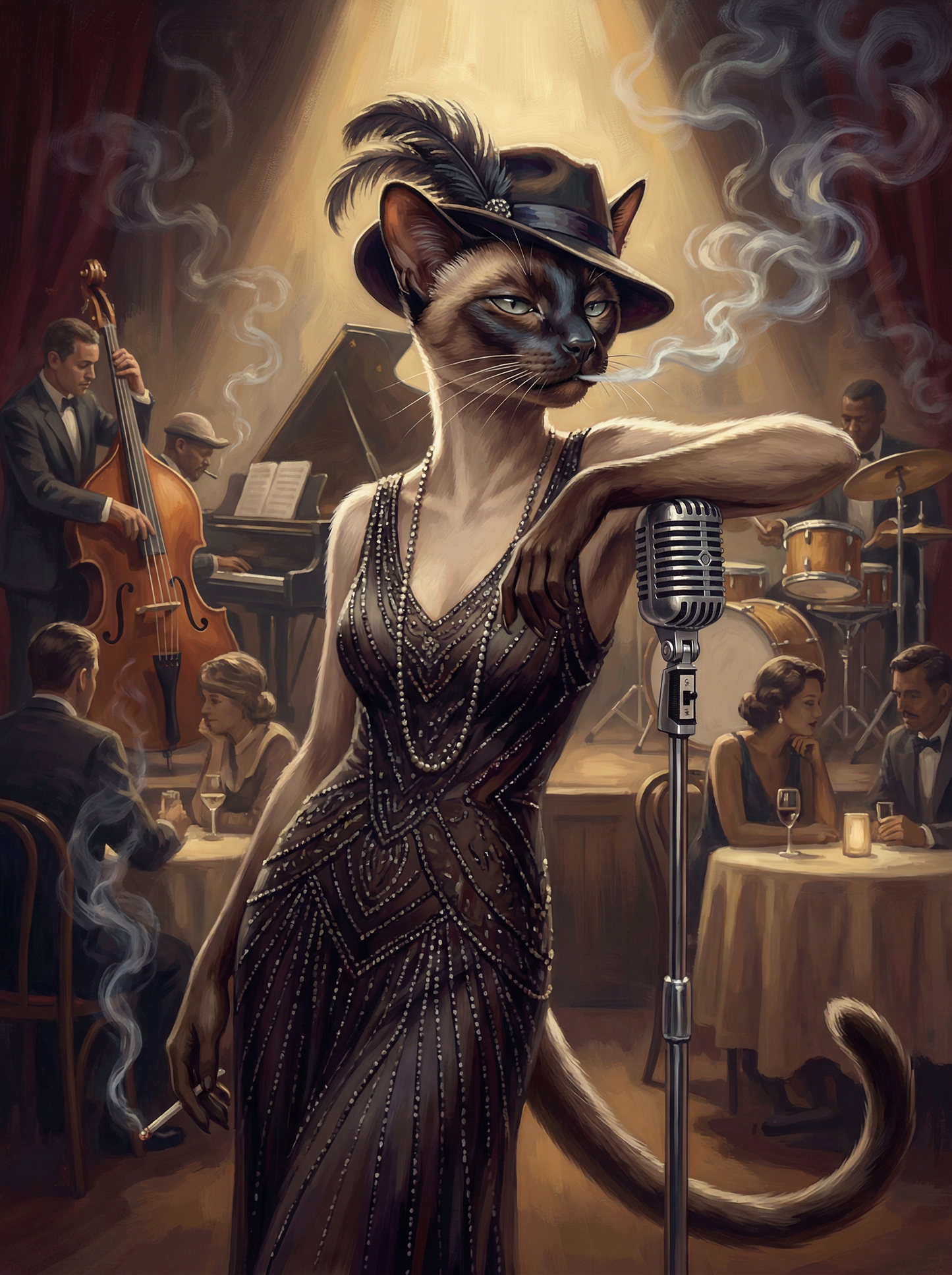 Jazz Cat Serenade