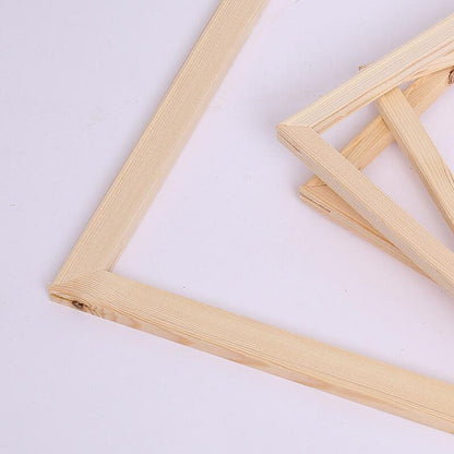 Set of 6 Wooden Frames for Mini Paintings | 6" x 8"