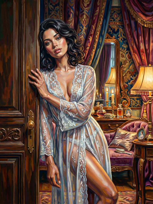 Lace Boudoir Elegance (120 Colors)