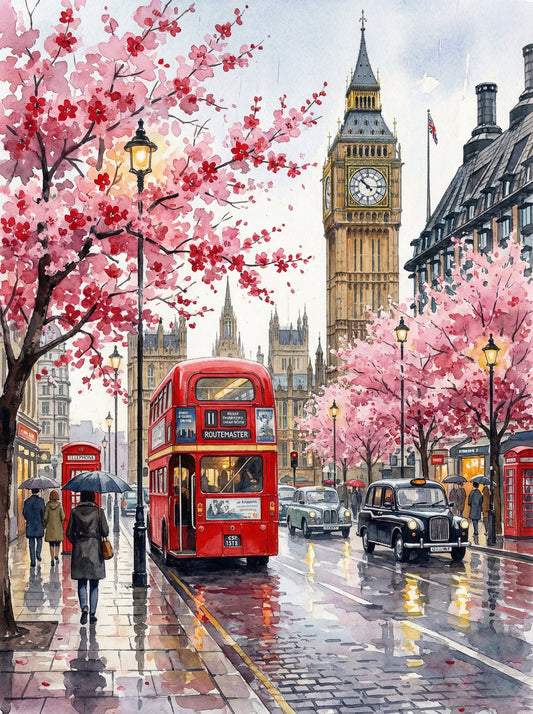 London Spring With Big Ben
