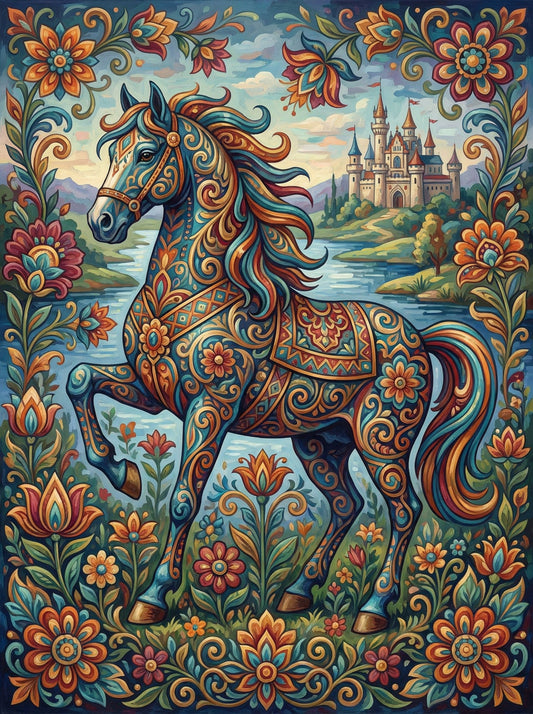 Magical Castle Horse (80 Colors)