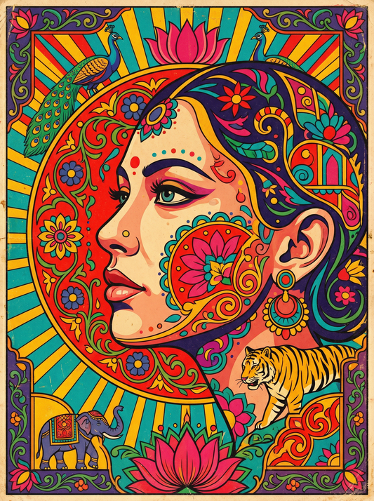 Mandala Sun Profile (80 Colors)