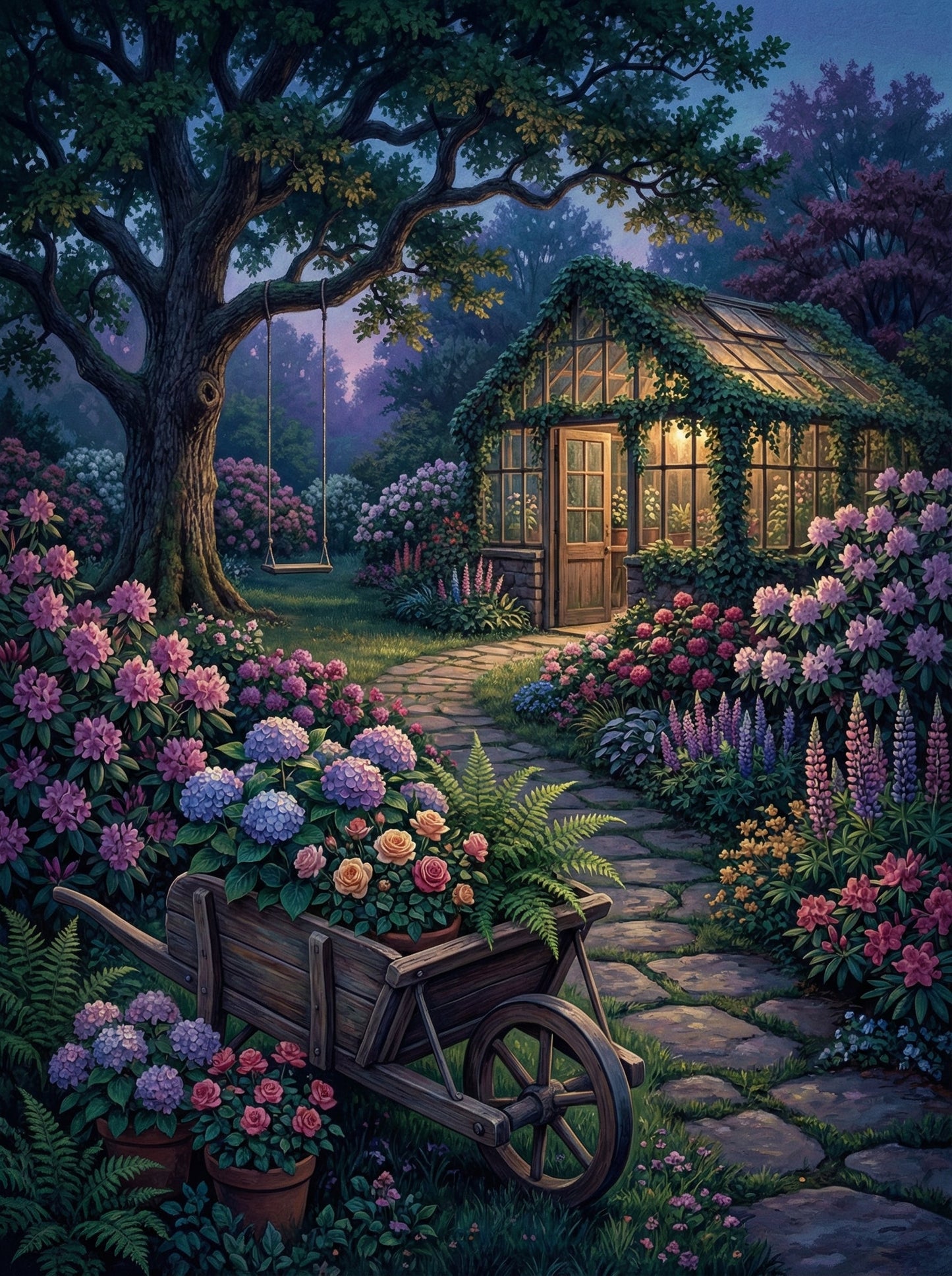 Midnight Garden Greenhouse