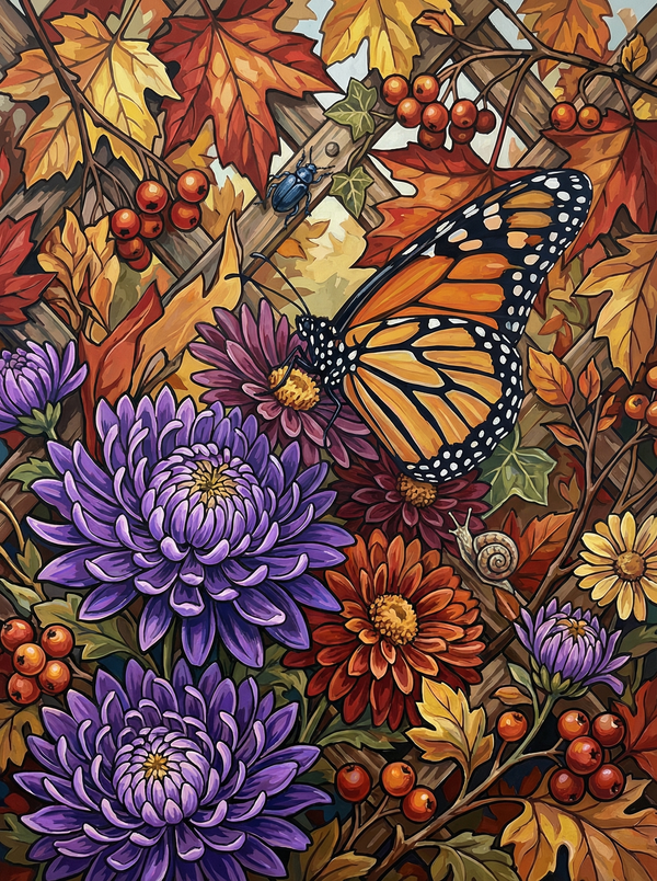 Monarch Butterfly Blooms
