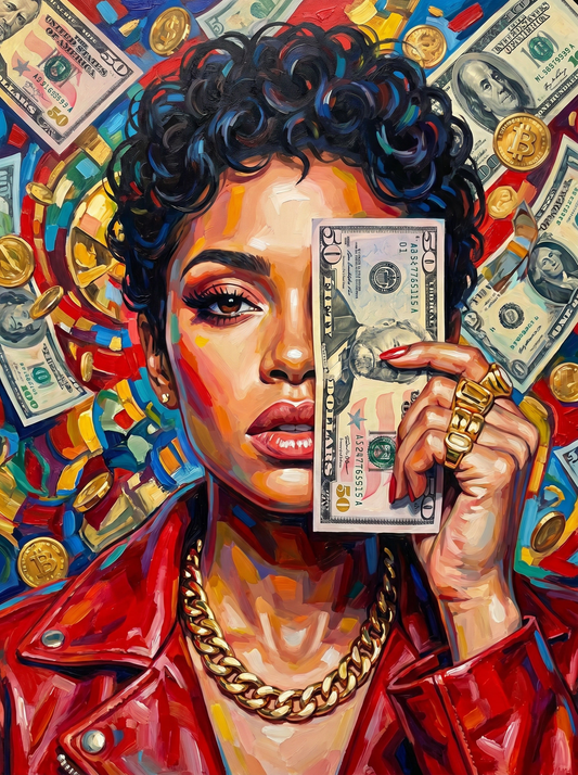 Money Moves Woman (80 Colors)