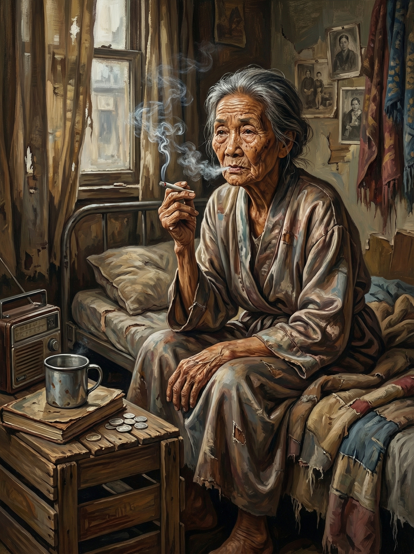 Morning Smoke by the Radio