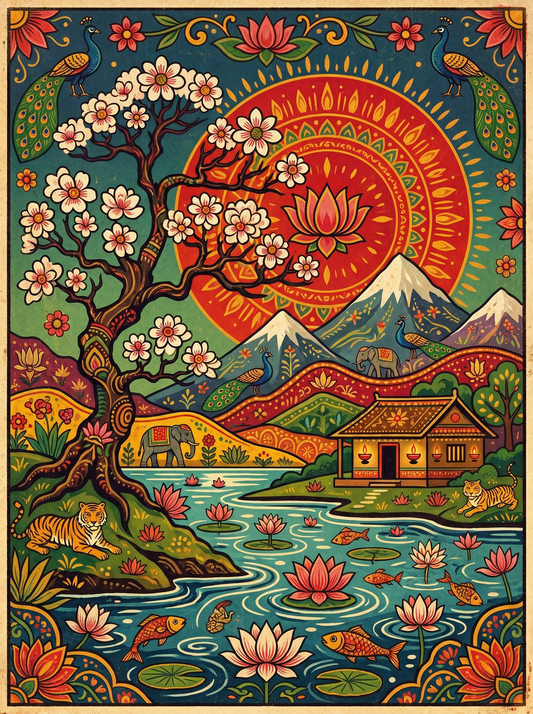 Mount Fuji Blossoms (120 Colors)