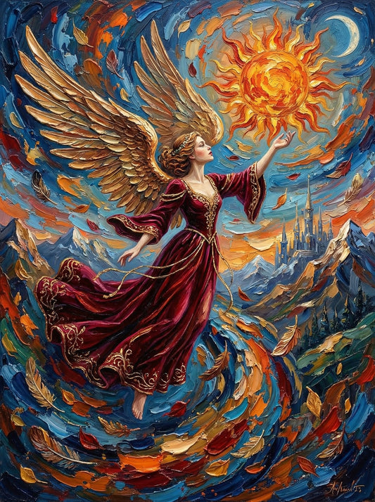 Mystical Sunrise Angel (120 Colors)