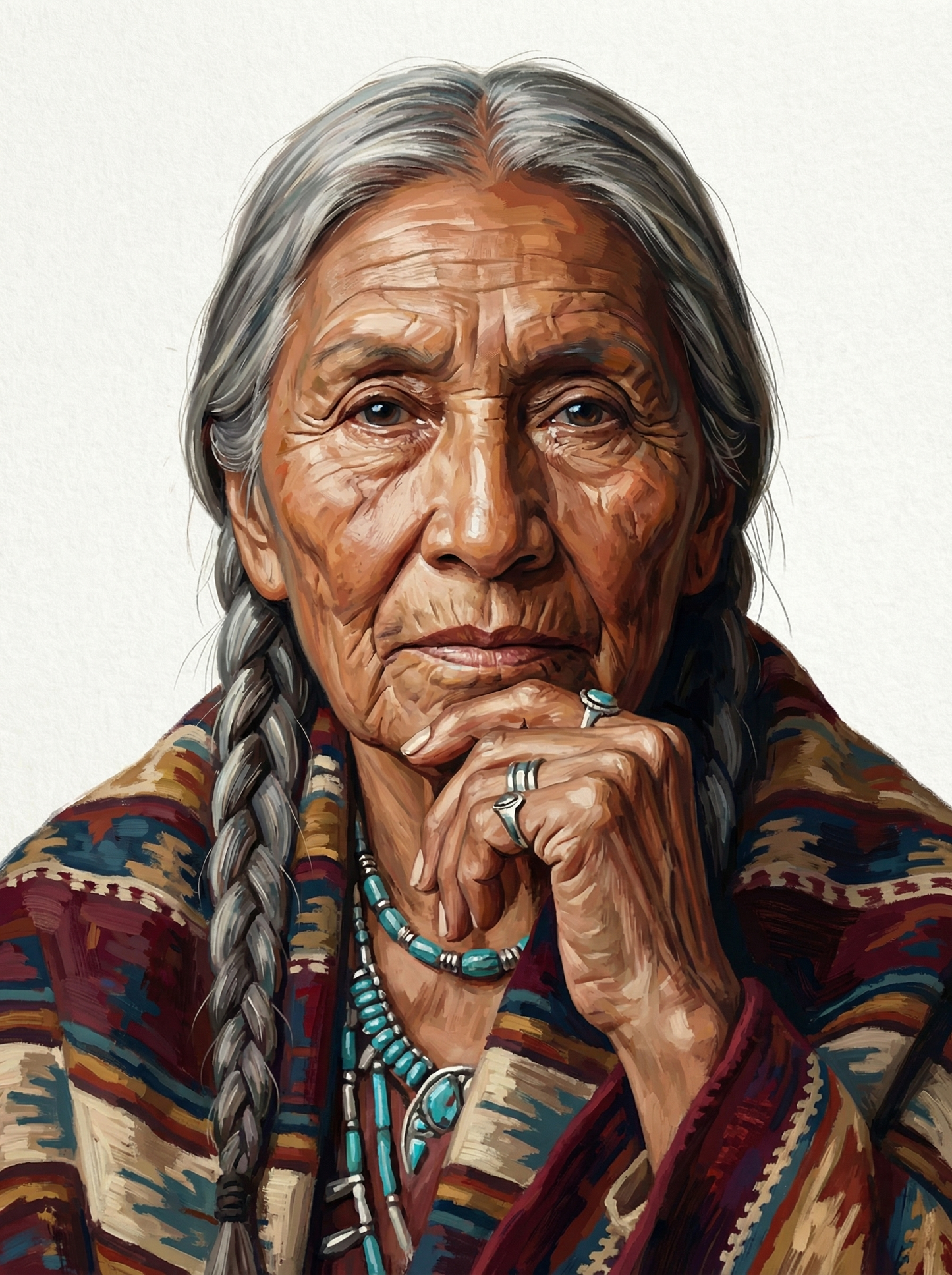 Native Elder Turquoise Braid (80 Colors)