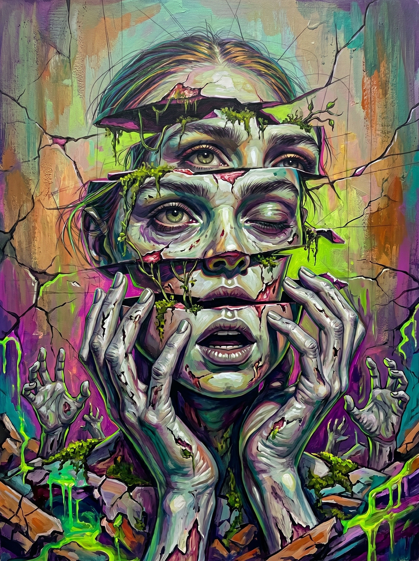 Even Zombies Have Bad Days (120 Colors)