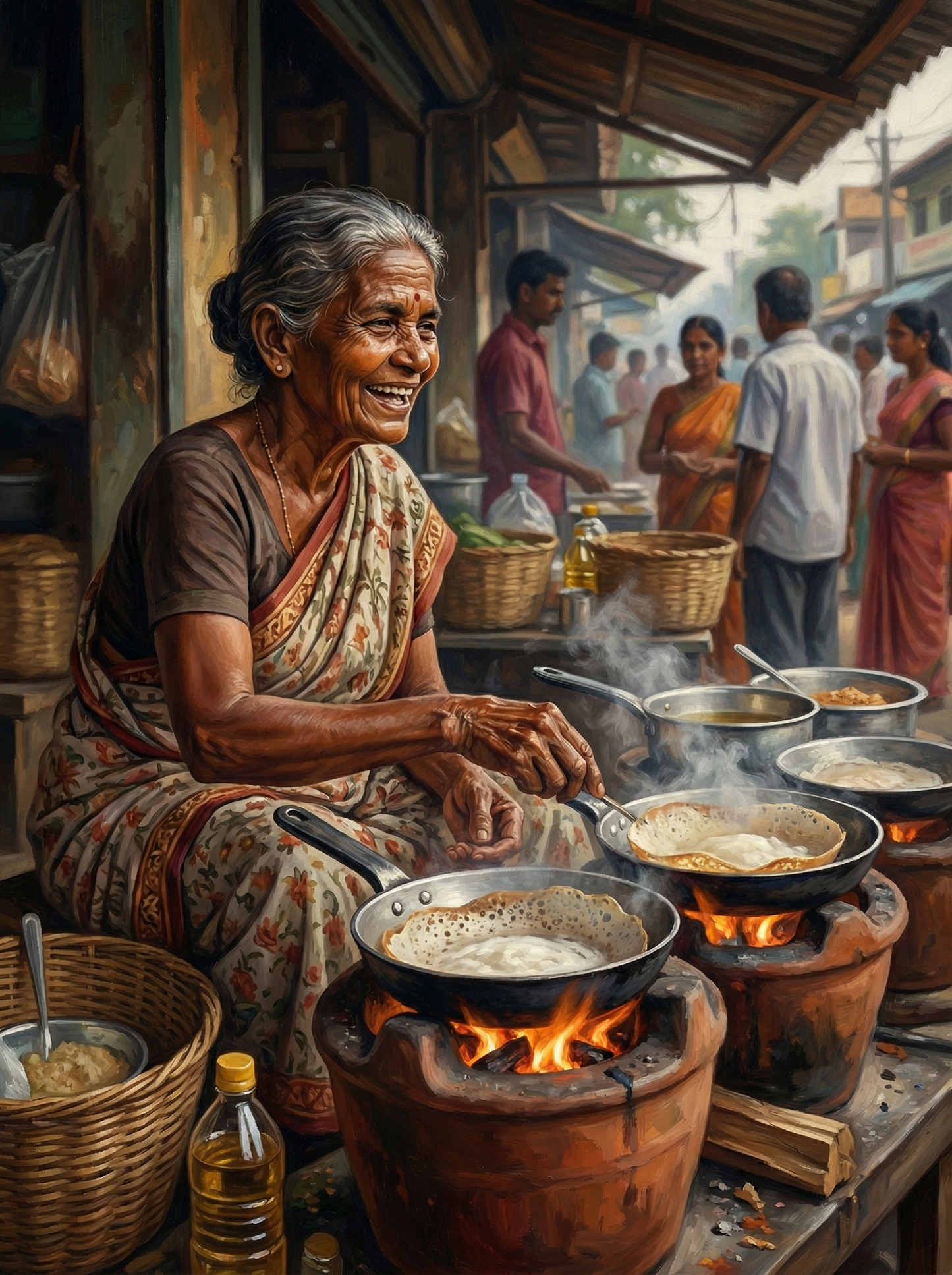 Open Fire Kitchen