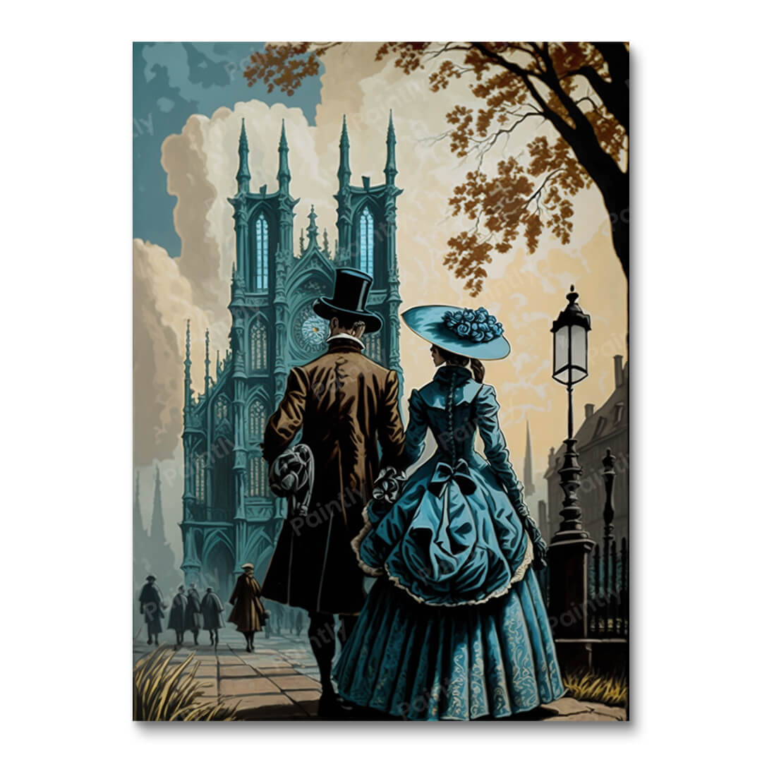 Victorian Stroll by the Cathedral
