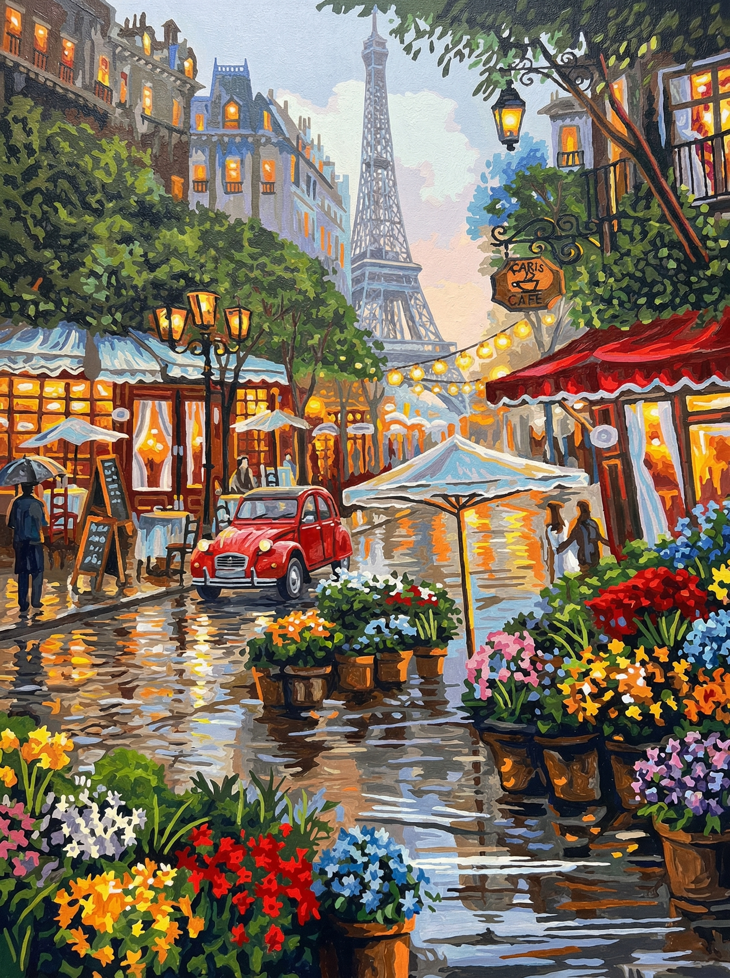 Parisian Flower Market Stroll
