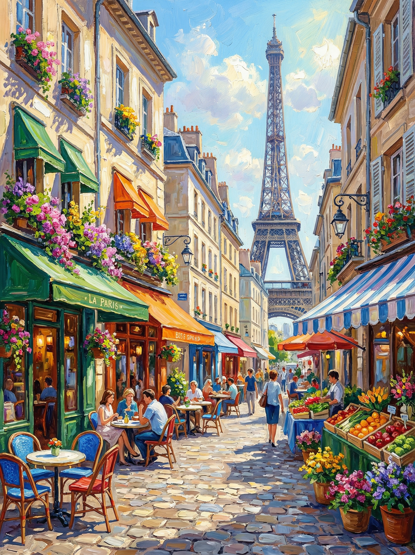 Parisian Market Street (120 Colors)