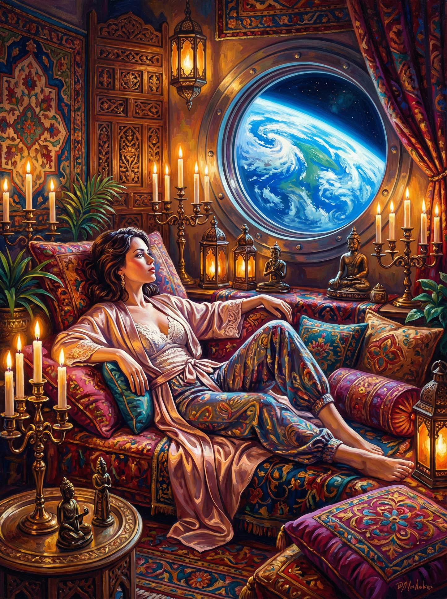 Peaceful Space Dreamer (120 Colors)