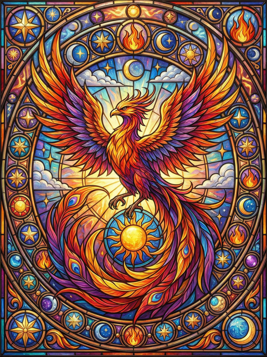 Phoenix Rising Fire (120 Colors)