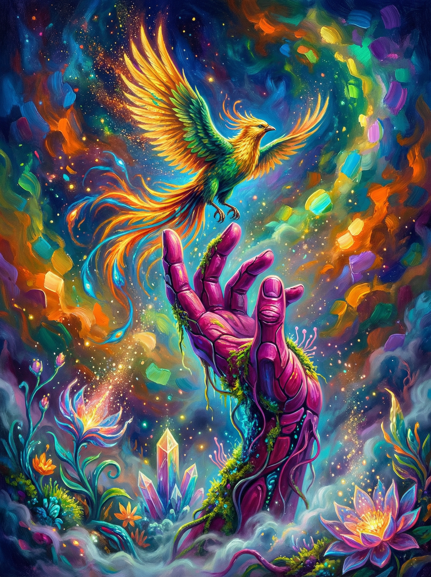 Phoenix Rising Wings (80 Colors)