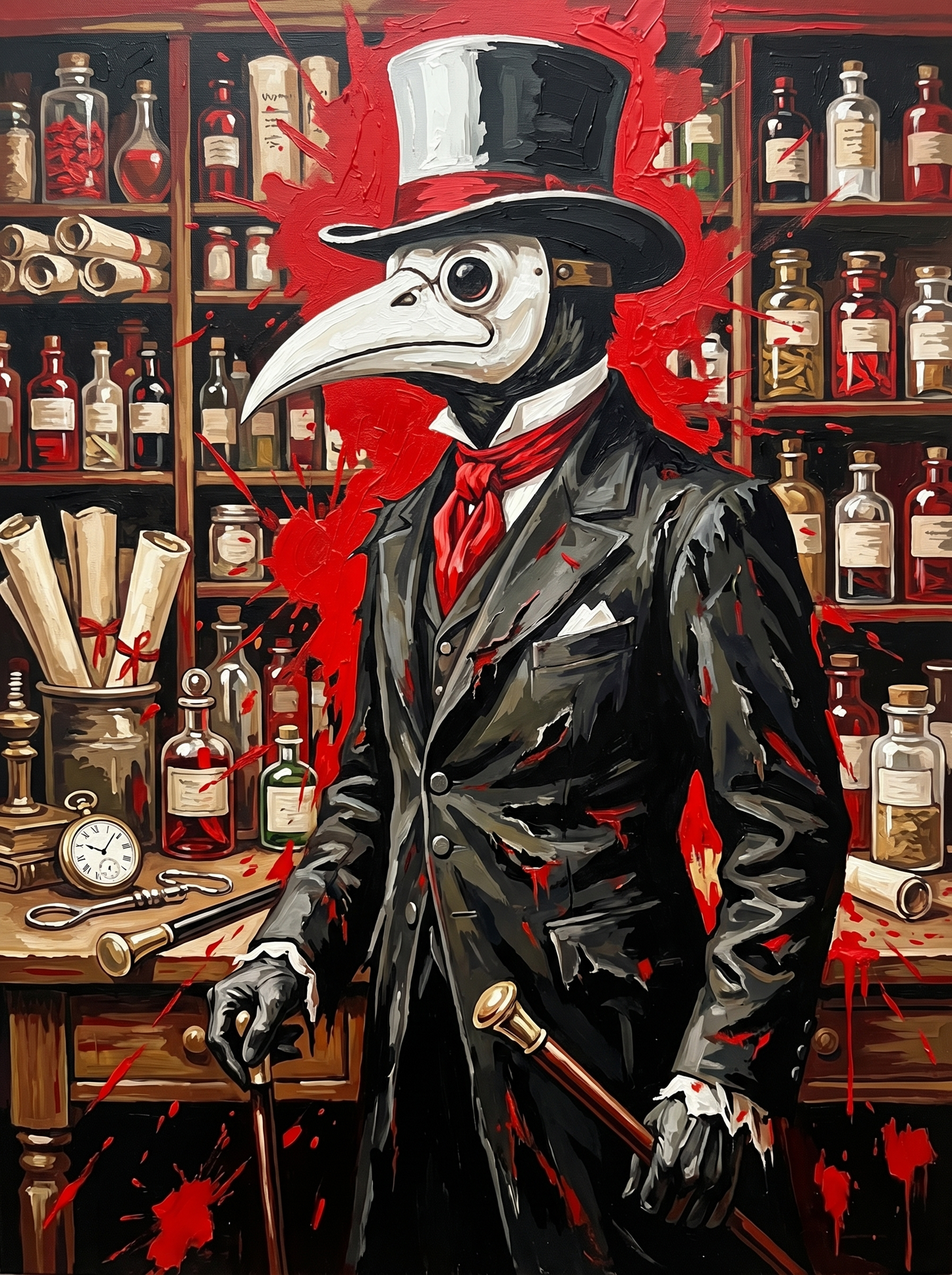 Plague Doctor Apothecary (120 Colors)