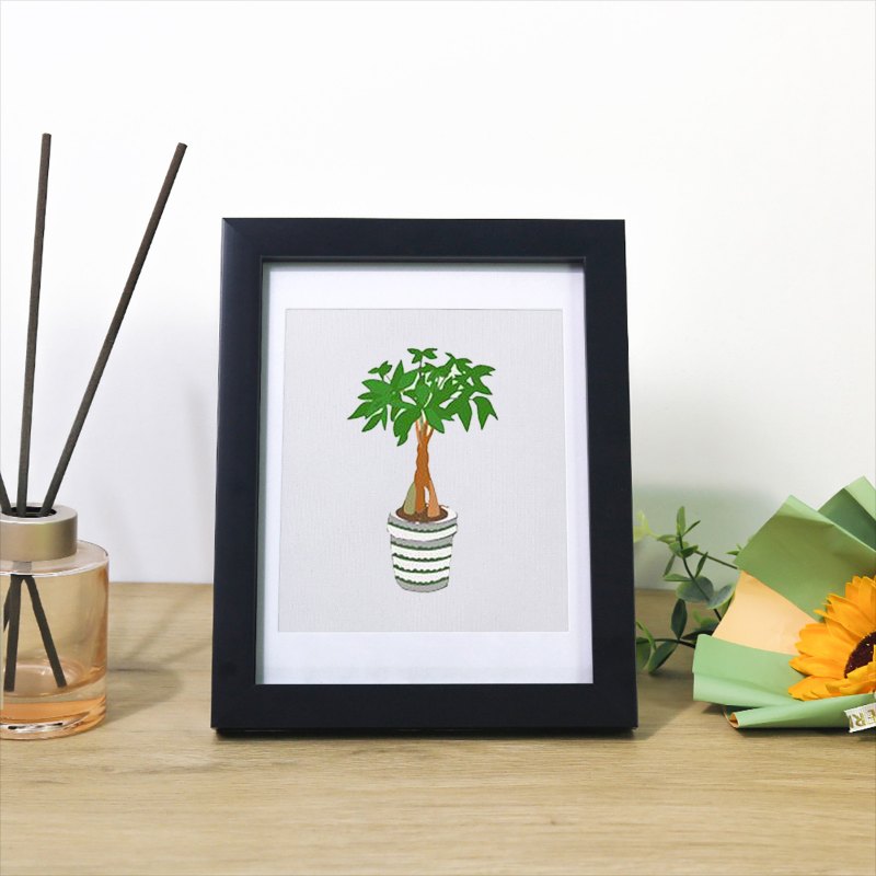 Mini Paint by Numbers Picture Frame – 7" x 9"