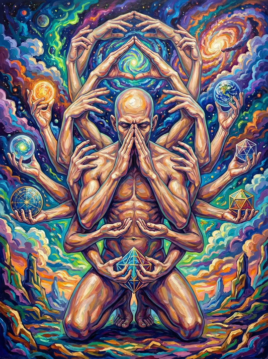 Psychedelic Cosmic Meditation (120 Colors)