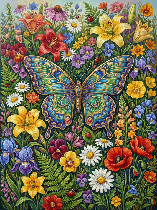 Rainbow Butterfly Garden (80 Colors)
