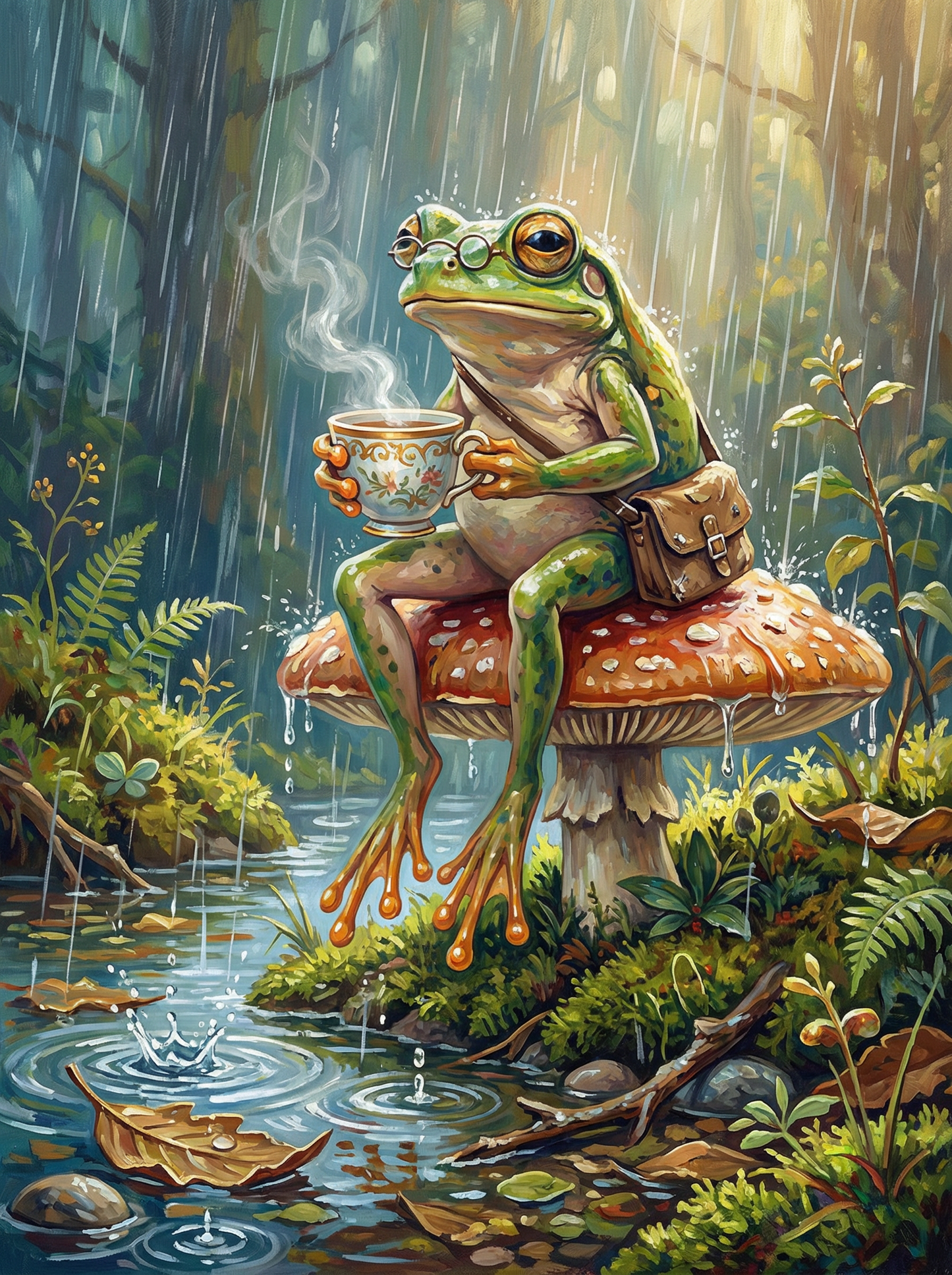Rainy Frog Mushroom (120 Colors)