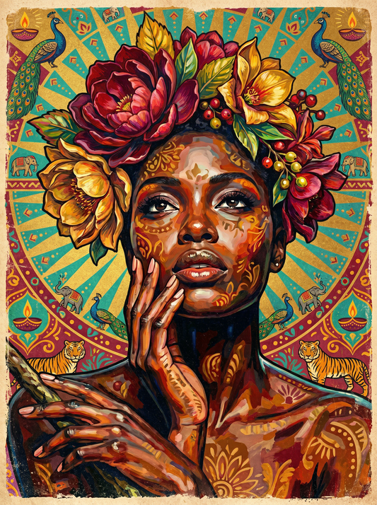 Rose Crown Goddess (80 Colors)