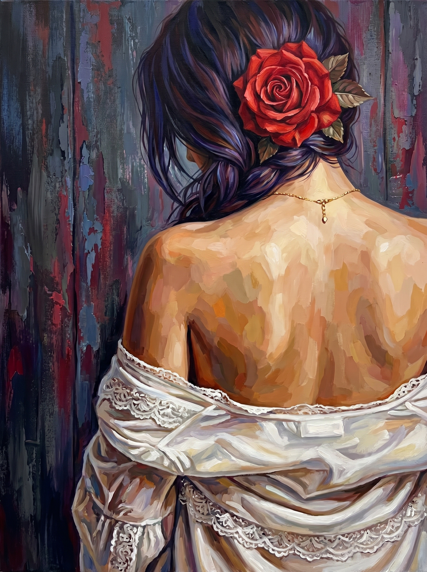 Rose In Her Hair (80 Colors)